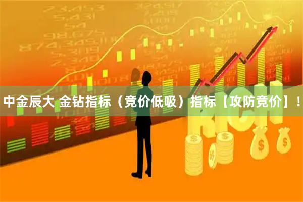 中金辰大 金钻指标（竞价低吸）指标【攻防竞价】！